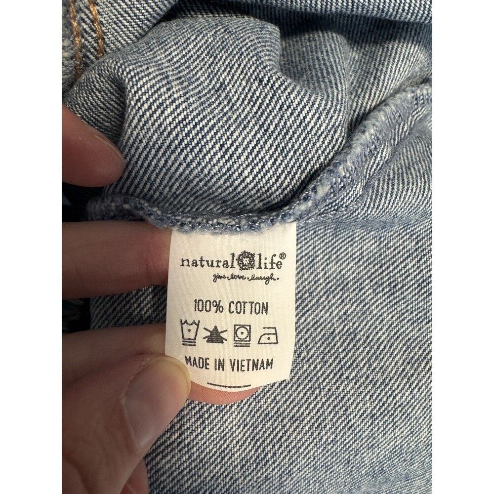 NATURAL LIFE Indigo Panel Maxi Skirt - Picture 5 of 5